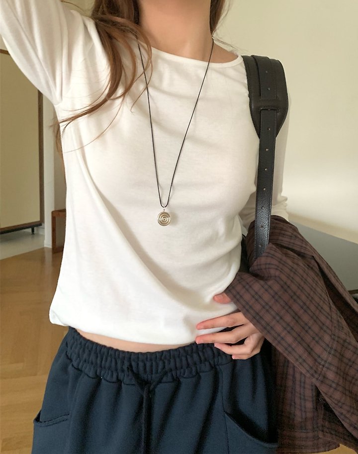 Mob 3/4 Sleeve Tee by Pomelo for Women - view 3