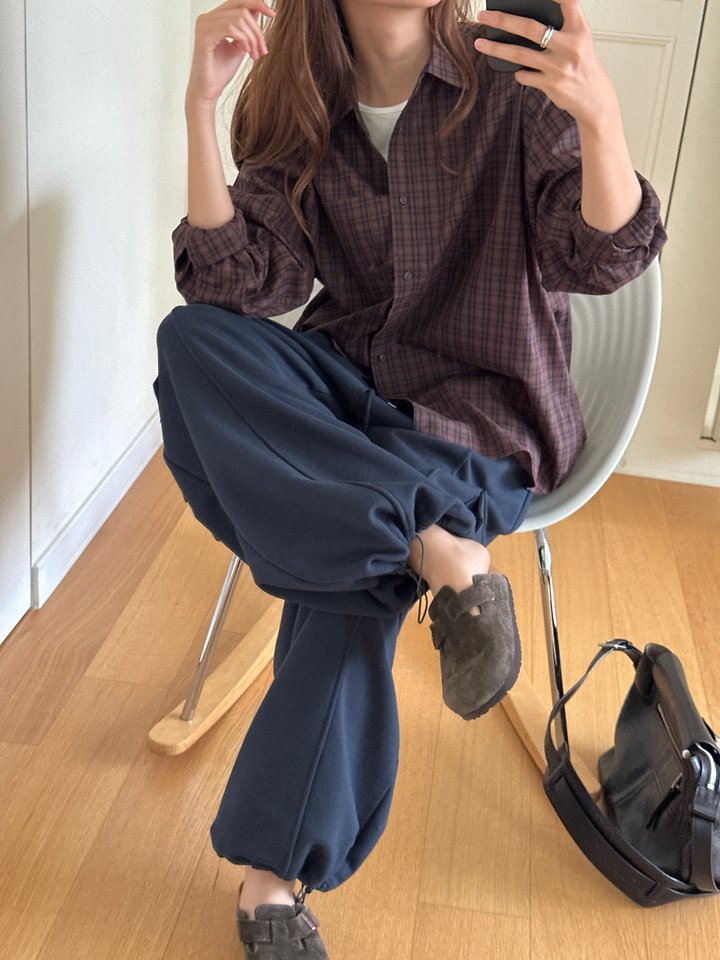 Holton Check Shirt by Pomelo for Women - view 2