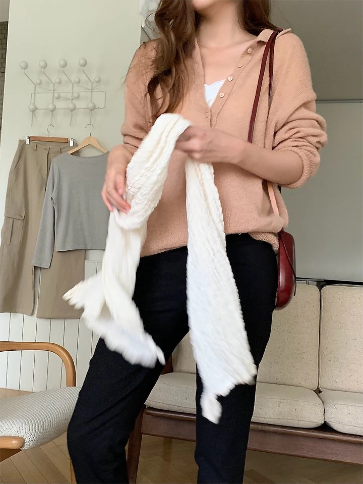 Under Collar Knit by Pomelo for Women - view 5