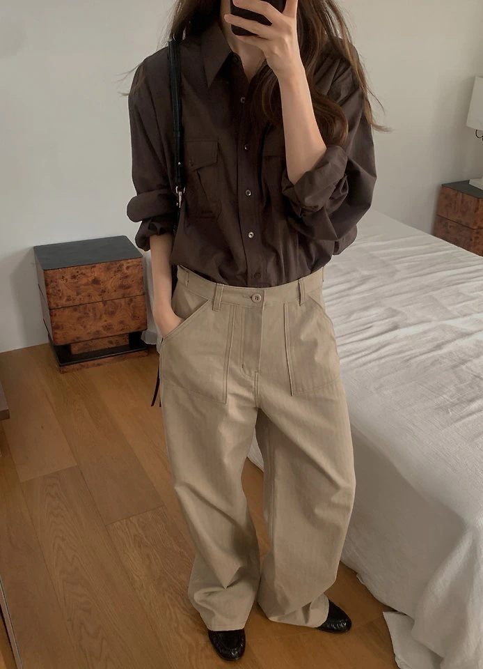 With Work Pants by Pomelo for Women - view 2