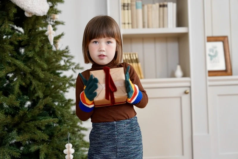 Knit Frill Pants by Ramijini for Child - view 7