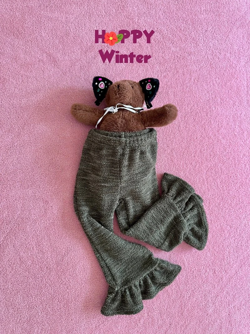 Knit Frill Pants by Ramijini for Child - view 2