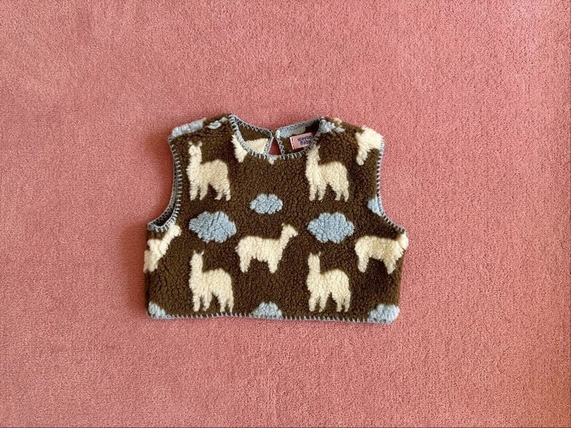 Llama Vest by Ramijini for Child - view 1
