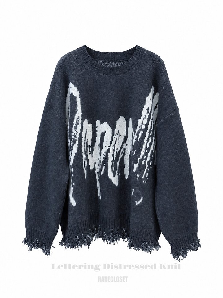 Faded Lettering Knit by Rare Closet for Women - view 1