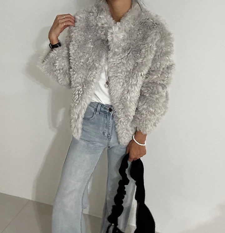 Rebelo Fur Jacket by Ripple for Women - view 10
