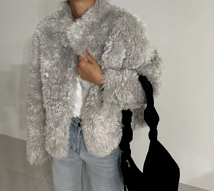 Rebelo Fur Jacket by Ripple for Women - view 8