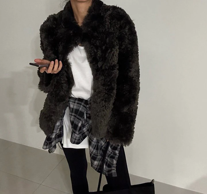 Rebelo Fur Jacket by Ripple for Women - view 3