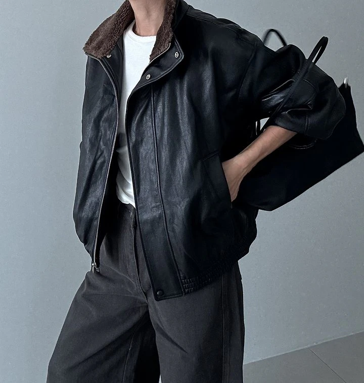 Malle Leather Padded Jacket by Ripple for Women - view 2