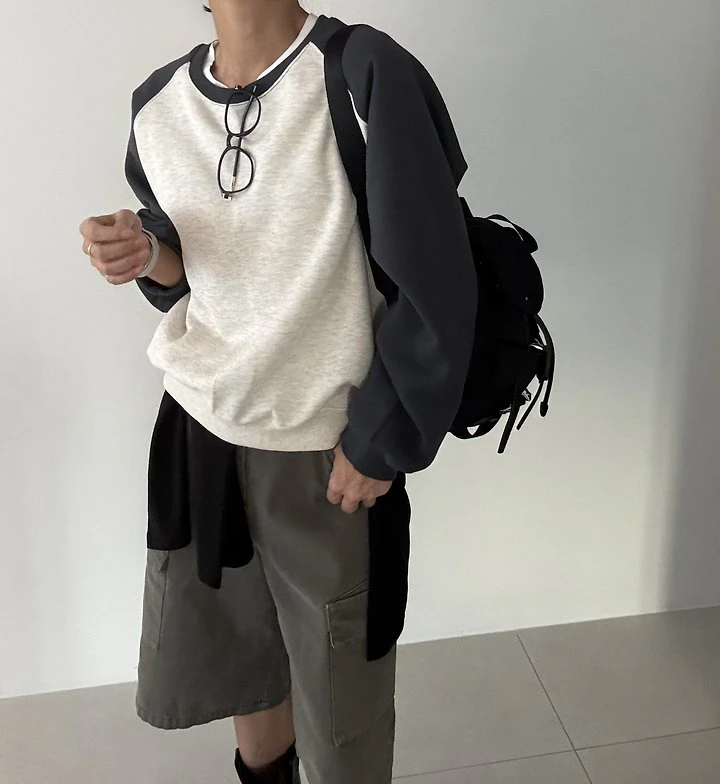 Alo Raglan Sweatshirt by Ripple for Women - view 1