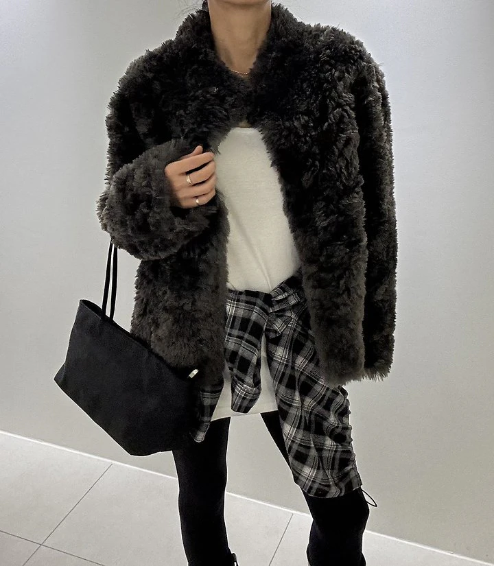Rebelo Fur Jacket by Ripple for Women - view 6