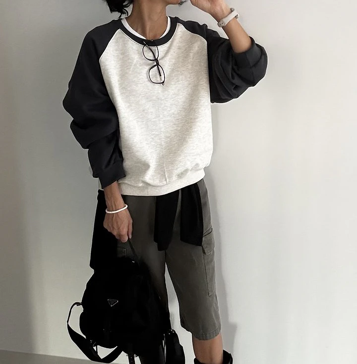 Alo Raglan Sweatshirt by Ripple for Women - view 3