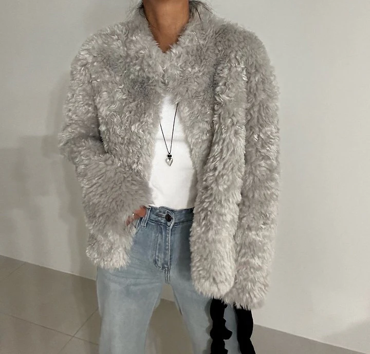 Rebelo Fur Jacket by Ripple for Women - view 7