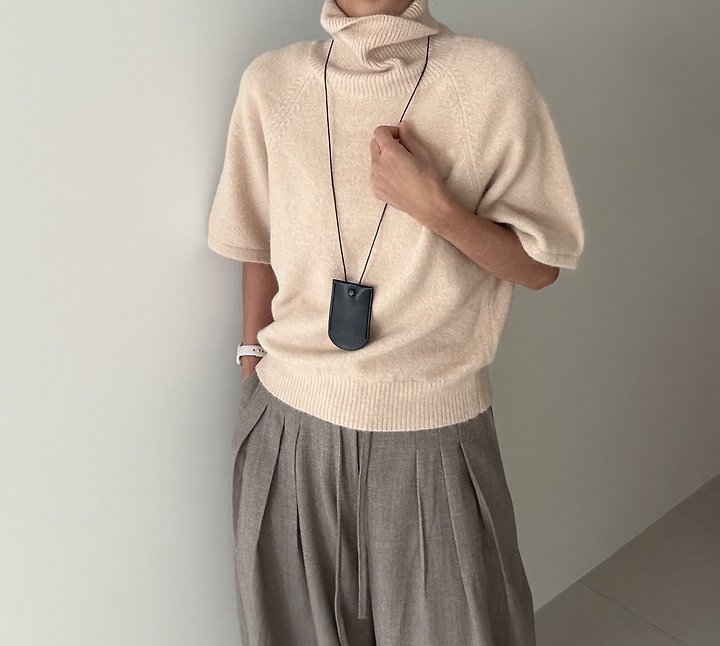 Rabbit Polo Neck Knit by Ripple for Women - view 6