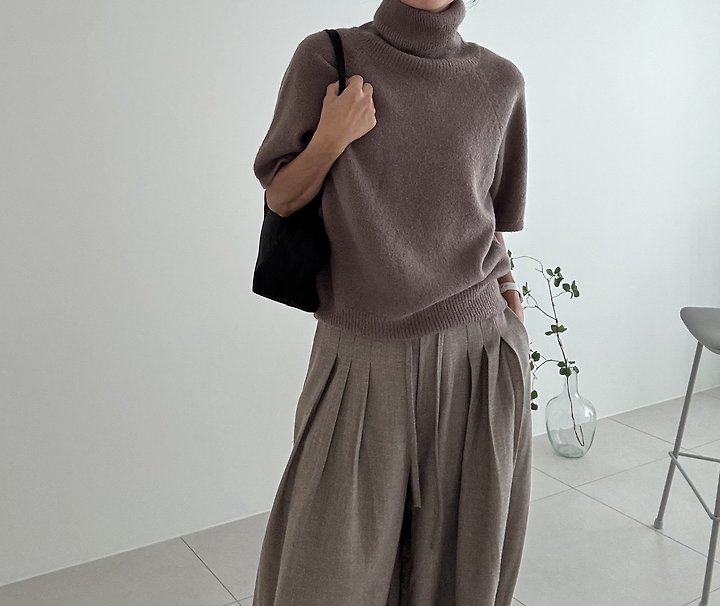 Rabbit Polo Neck Knit by Ripple for Women - view 8