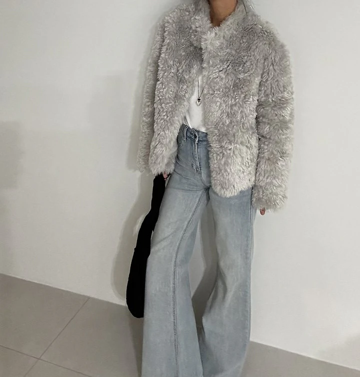 Rebelo Fur Jacket by Ripple for Women - view 11