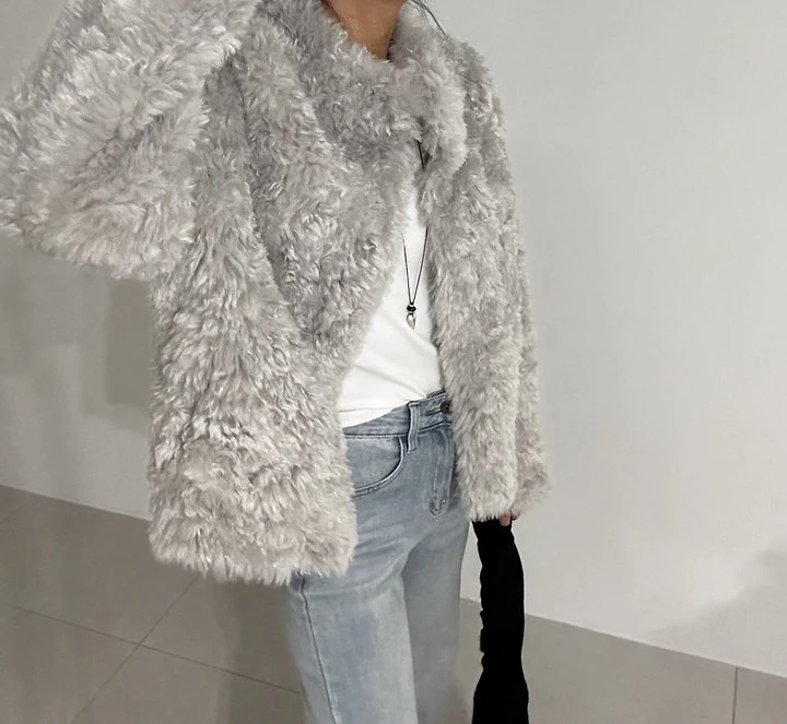 Rebelo Fur Jacket by Ripple for Women - view 9