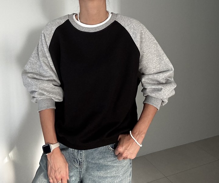 Alo Raglan Sweatshirt by Ripple for Women - view 10