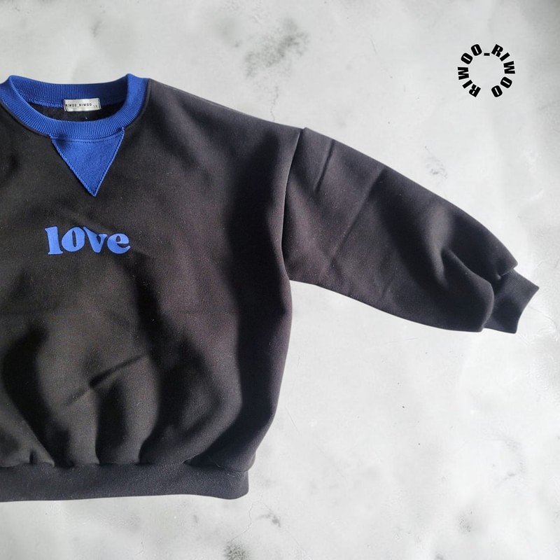 Love Fleece Sweatshirt by Riwoo Riwoo for Child - view 11
