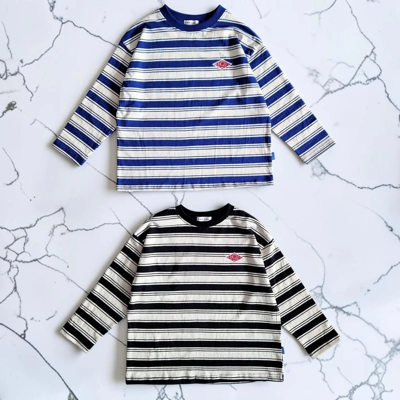 Riwoo Irregular Striped Tee by Riwoo Riwoo for Child - view 5