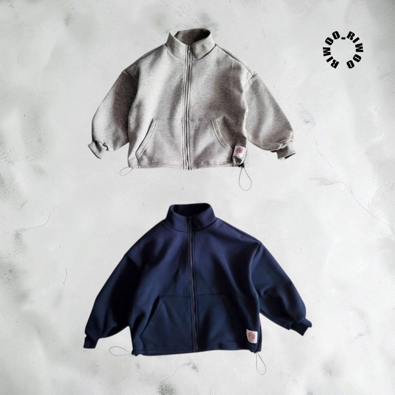 Standard Patch Fleece Zip-Up by Riwoo Riwoo for Child - view 1