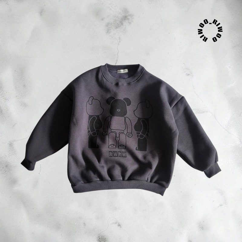Brick Fleece Sweatshirt by Riwoo Riwoo for Child - view 3