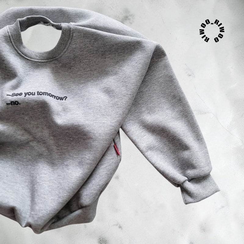 Tomorrow Fleece Sweatshirt by Riwoo Riwoo for Child - view 10