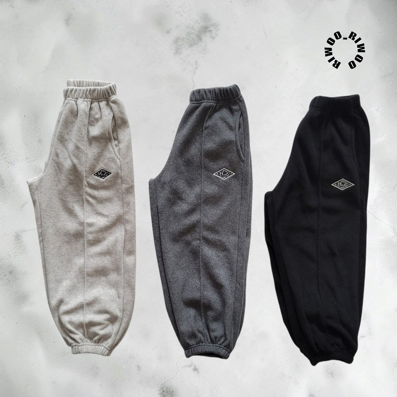Riwoo Fleece Pintuck Jogger Pants by Riwoo Riwoo for Child - view 11