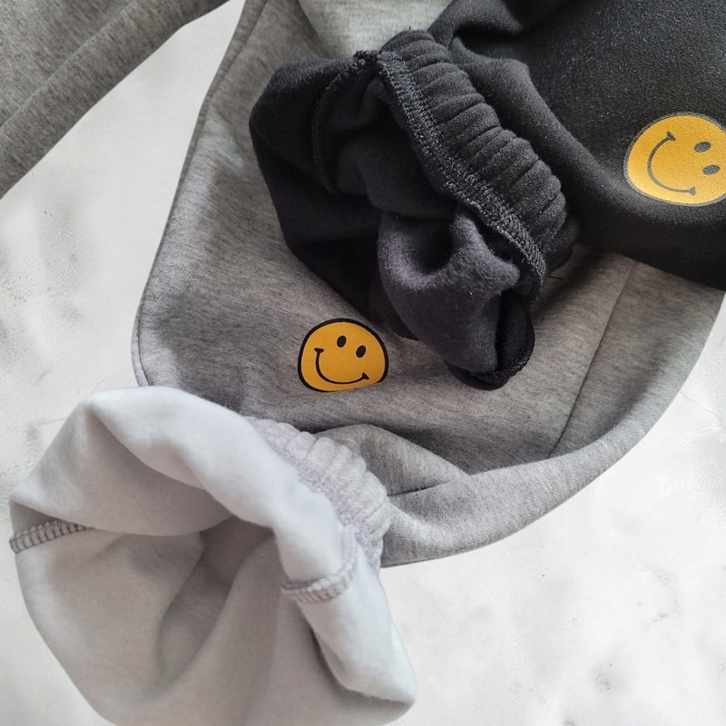 Smile Fleece Jogger Pants by Riwoo Riwoo for Child - view 7