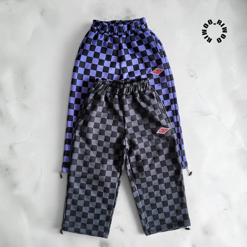 Riwoo Chess Fleece String Pants by Riwoo Riwoo for Child - view 6