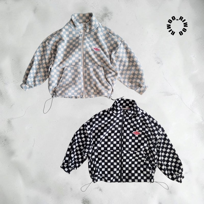 Riwoo Chess Fleece Zip-Up by Riwoo Riwoo for Child - view 1