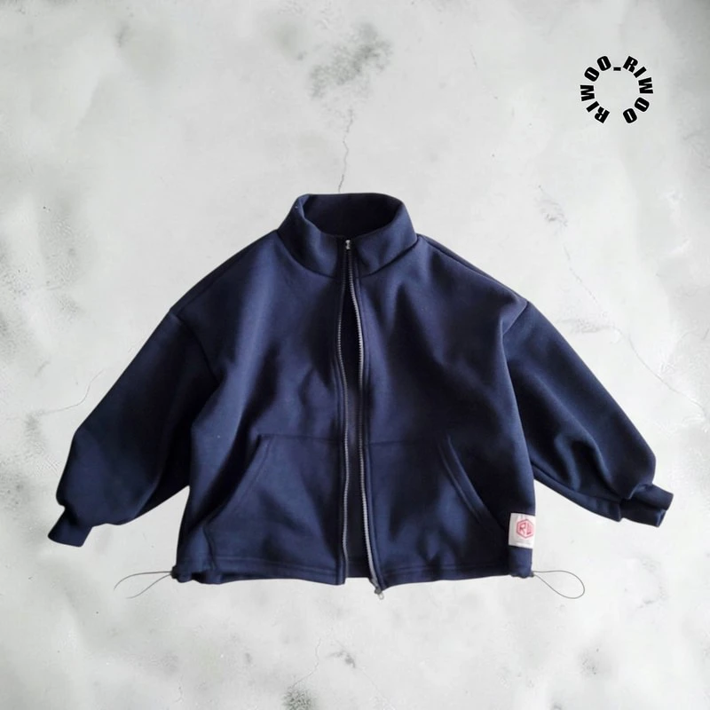 Standard Patch Fleece Zip-Up by Riwoo Riwoo for Child - view 4