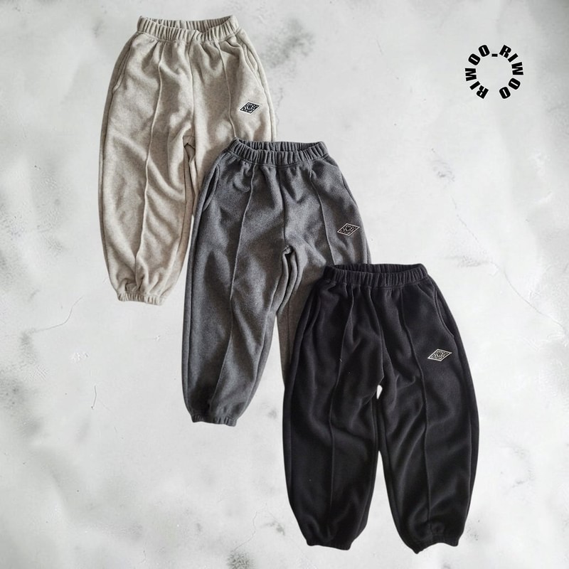 Riwoo Fleece Pintuck Jogger Pants by Riwoo Riwoo for Child - view 2