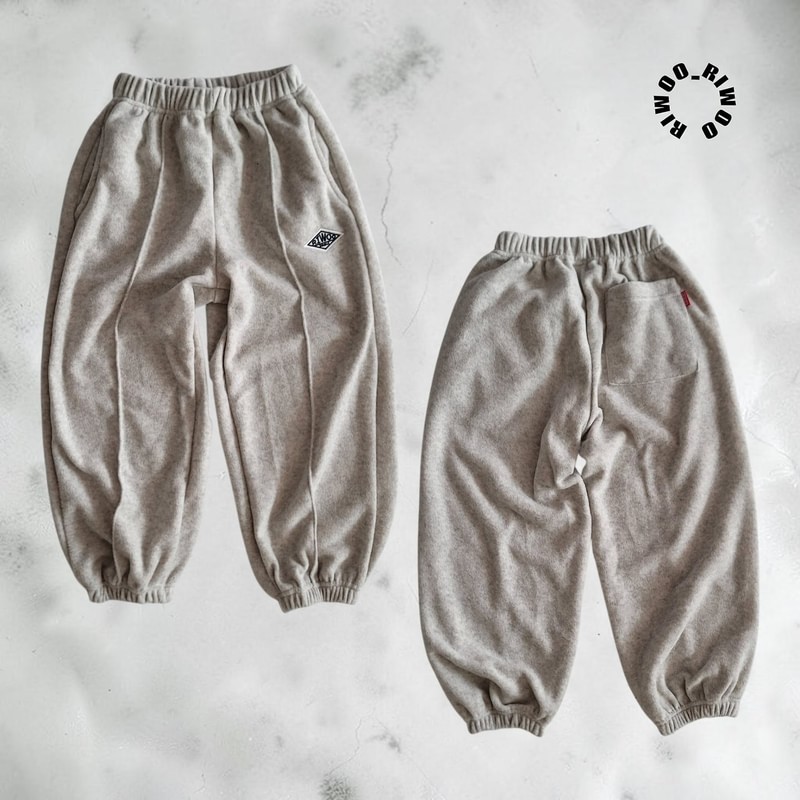 Riwoo Fleece Pintuck Jogger Pants by Riwoo Riwoo for Child - view 3
