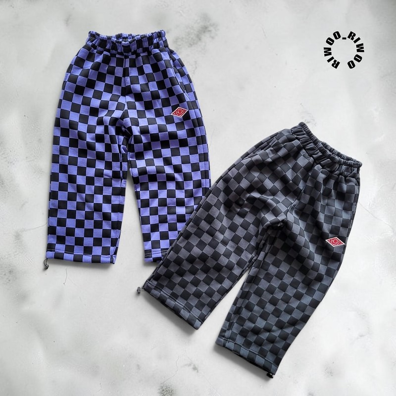 Riwoo Chess Fleece String Pants by Riwoo Riwoo for Child - view 12