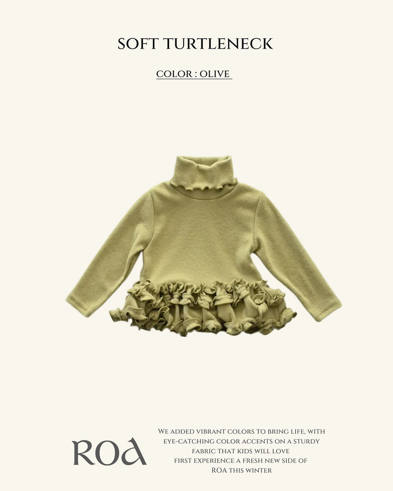 Soft Turtleneck Tee by Roa for Baby - view 3