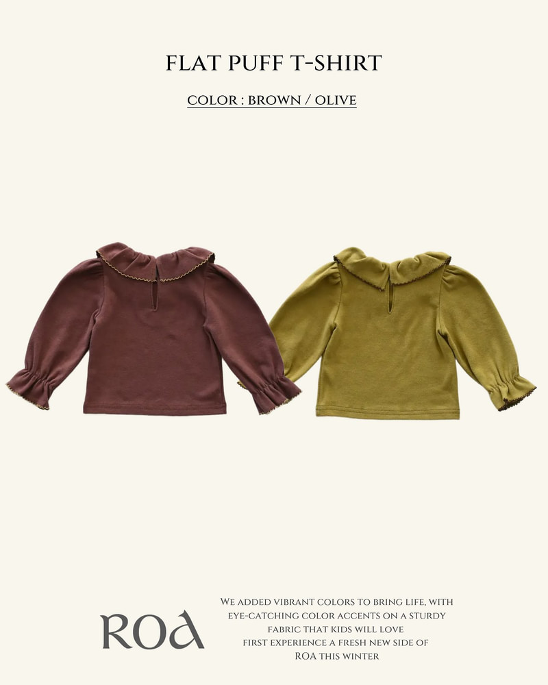 Flat Puff Tee by Roa for Baby - view 2