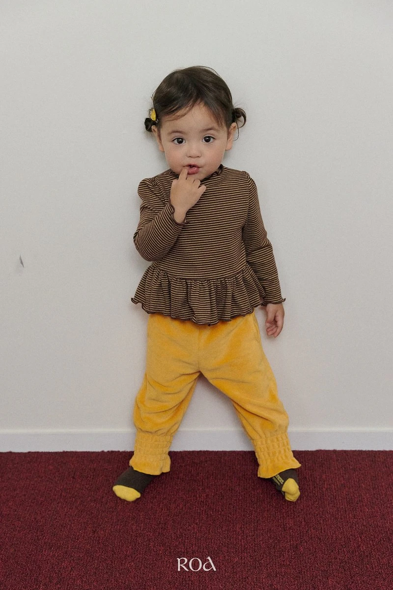 Nana Striped Half-neck Tee by Roa for Baby - view 10
