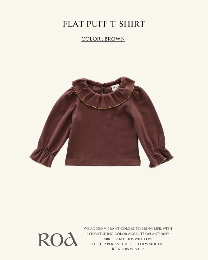 Flat Puff Tee by Roa for Baby - view 3