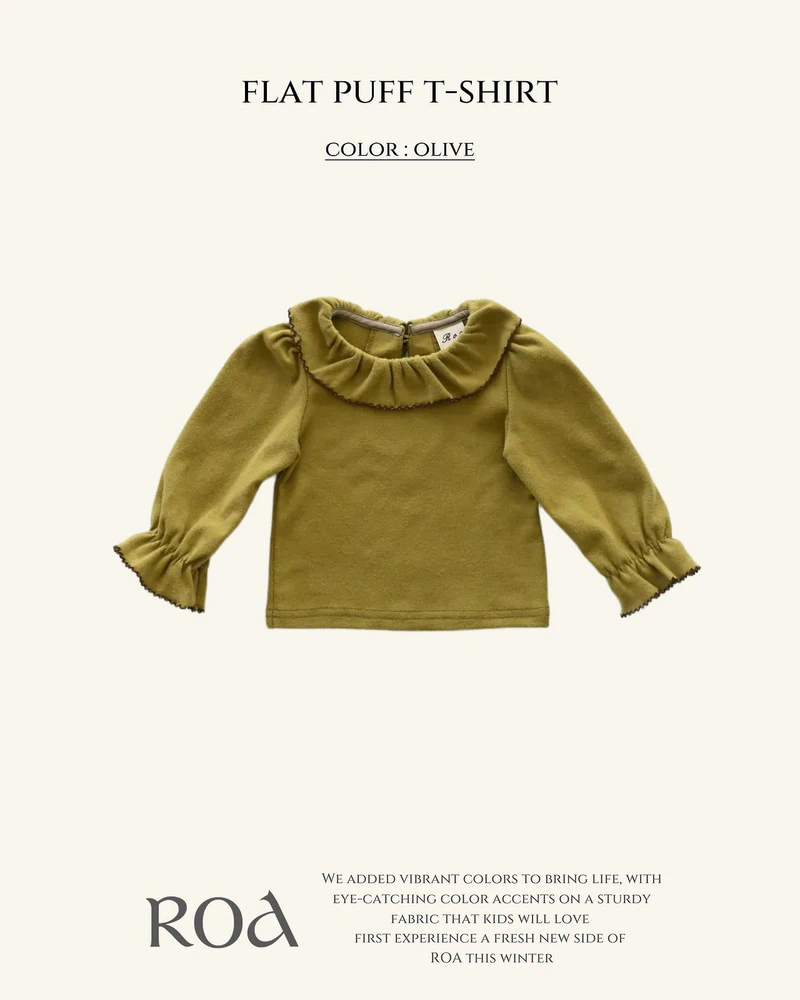 Flat Puff Tee by Roa for Baby - view 4