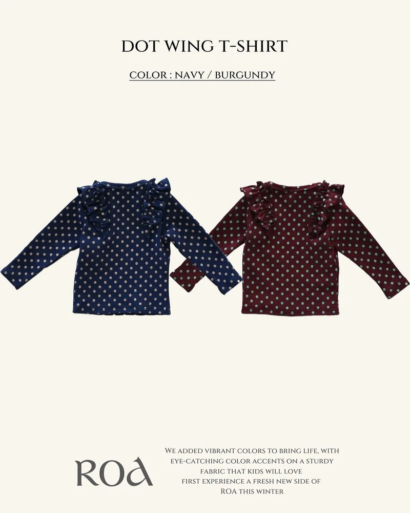 Dot Wing Tee by Roa for Baby - view 2