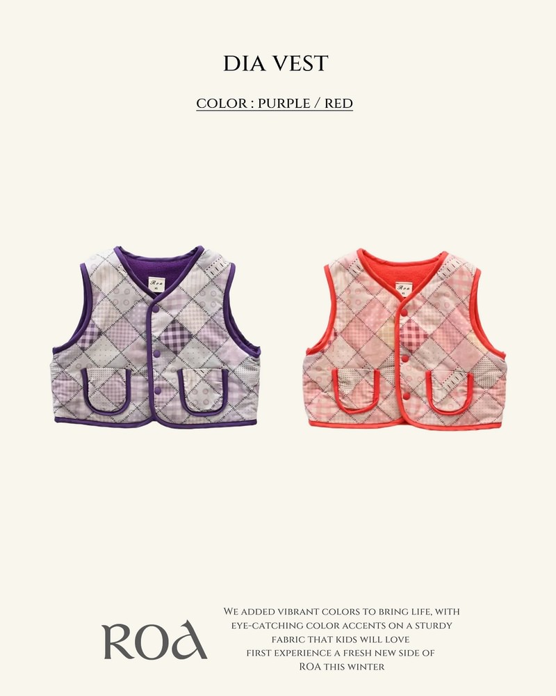 Diamond Vest by Roa for Baby - view 1