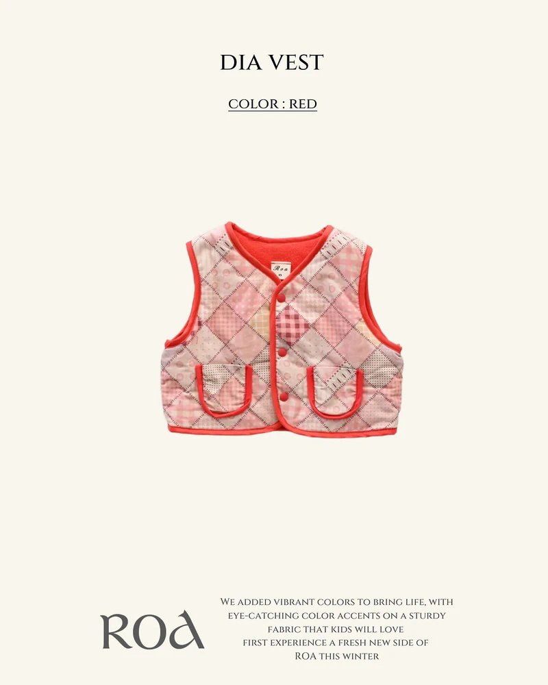 Diamond Vest by Roa for Baby - view 3