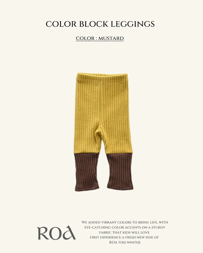 Colorblock Leggings by Roa for Baby - view 2