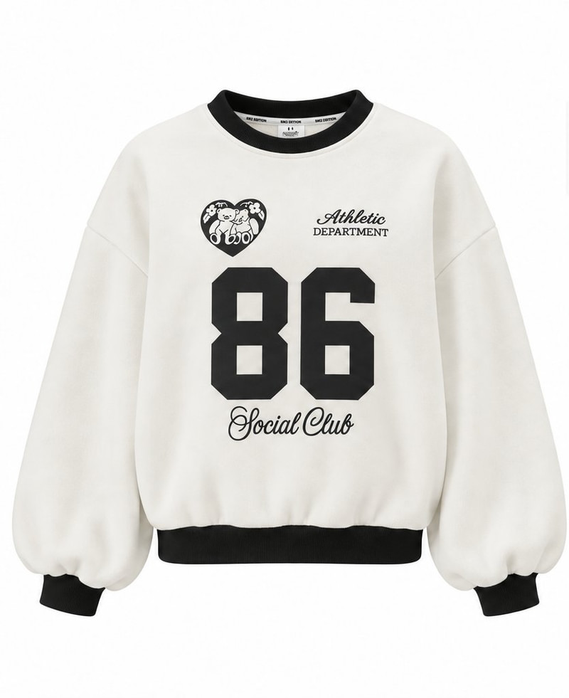 Bear Double Soft Fleeced Sweatshirt by Sm2 for Child - view 1