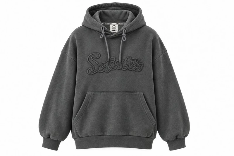 Vintage Pigment Fleeced Hooded Tee by Sm2 for Child - view 1