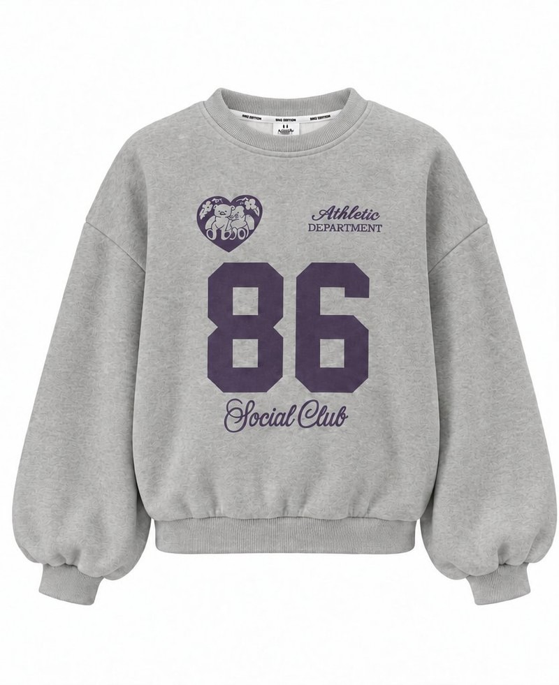 Bear Double Soft Fleeced Sweatshirt by Sm2 for Child - view 2