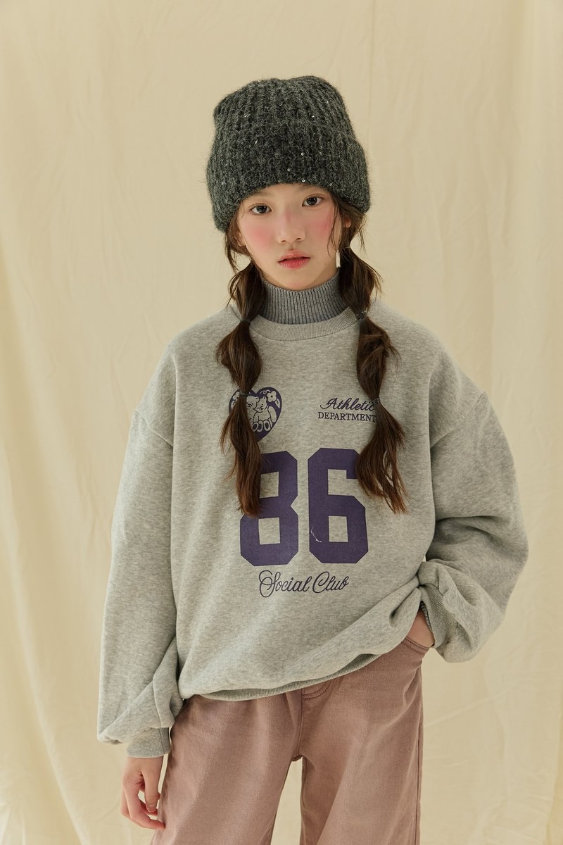 Bear Double Soft Fleeced Sweatshirt by Sm2 for Child - view 3