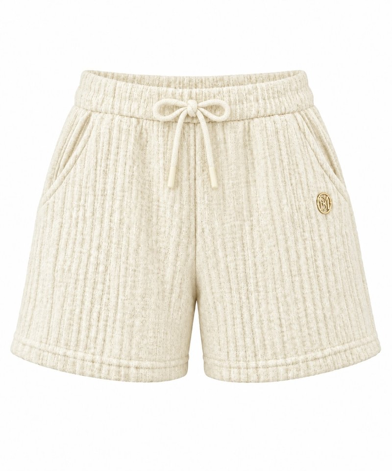 Winter Ribbed Knit Shorts by Sm2 for Child - view 2