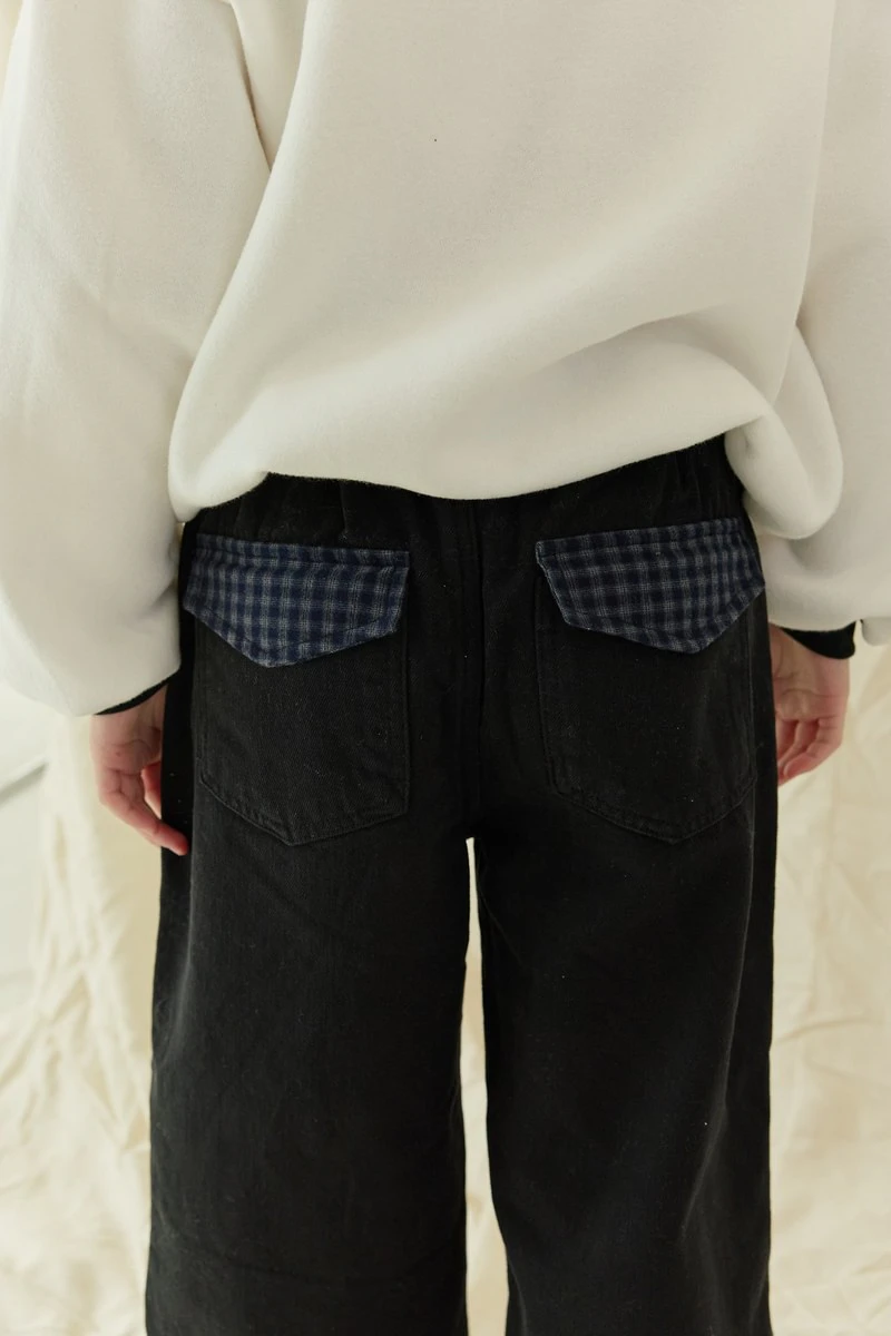 Check Pocket Fleeced Curve Pants by Sm2 for Child - view 12