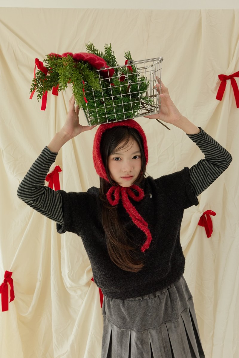 Roll-Up Mock Neck Layered Knit by Sm2 for Child - view 11